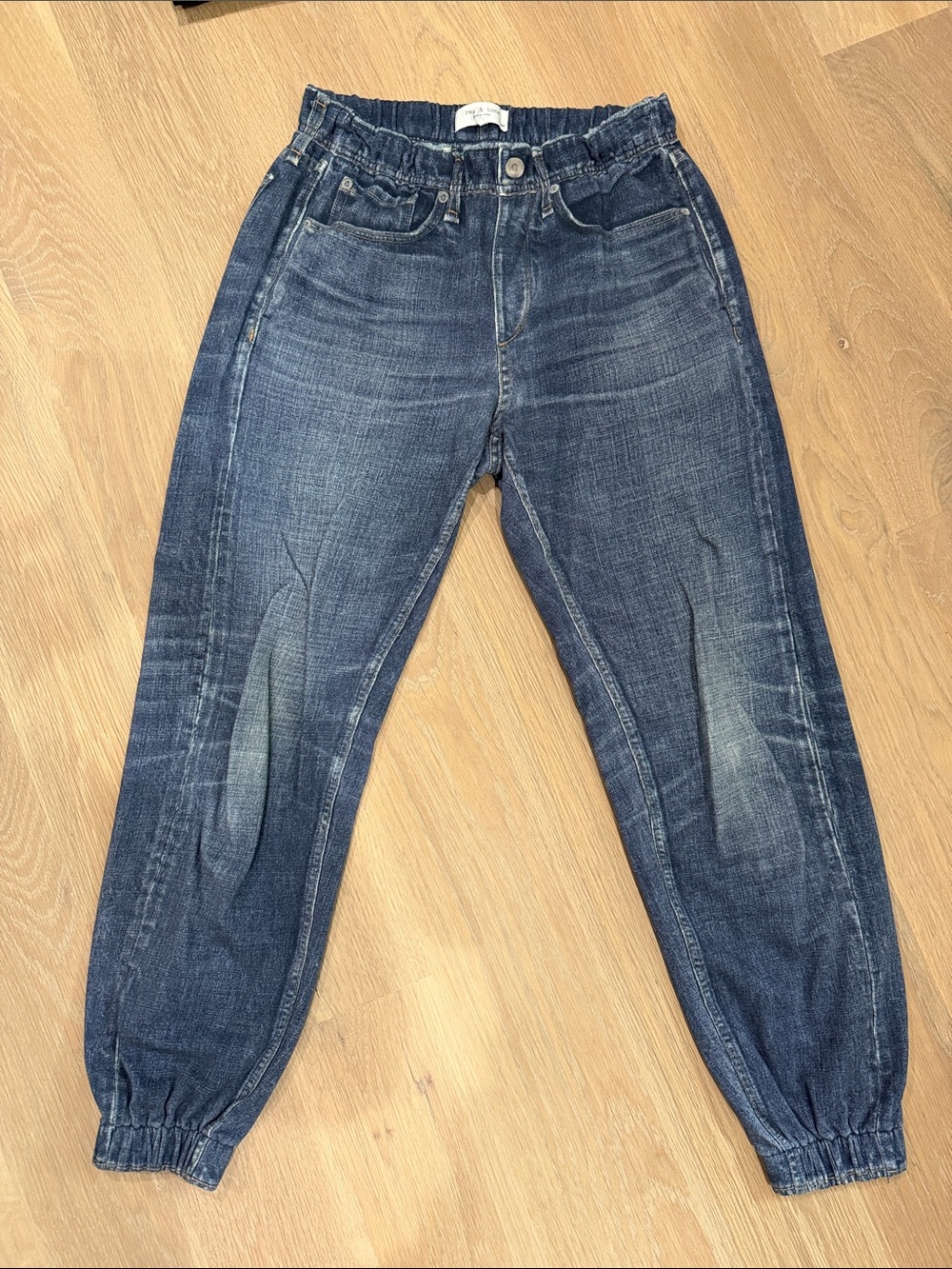 rag & bone Miramar joggers in dark blue